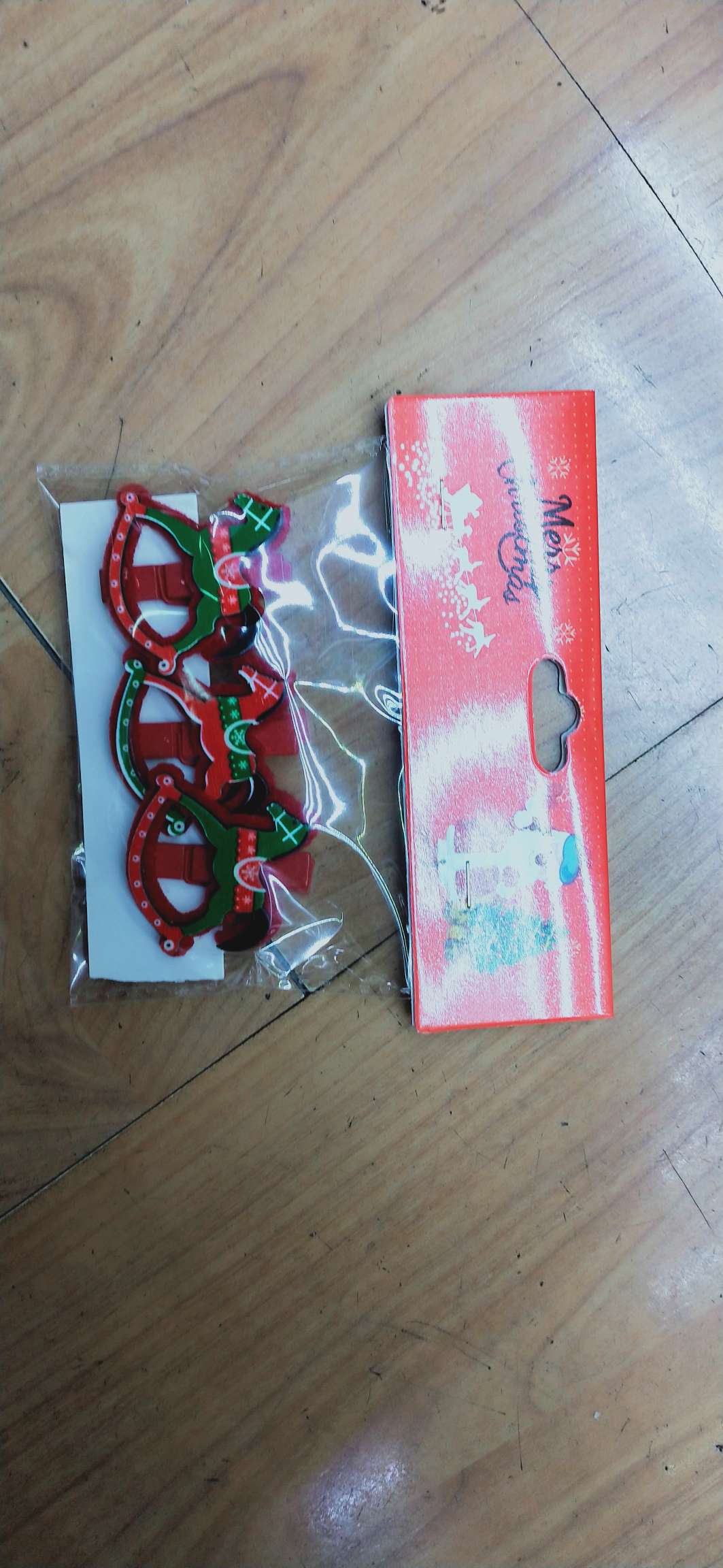 Christmas horse clip
