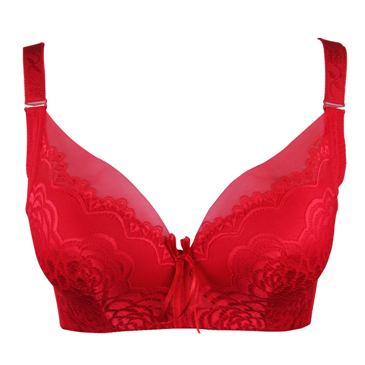 New Factory Direct Sales Of Women's Underwear Push-Up Bra Adjustment Bra Sexy Large Cup Bra Specification drawing