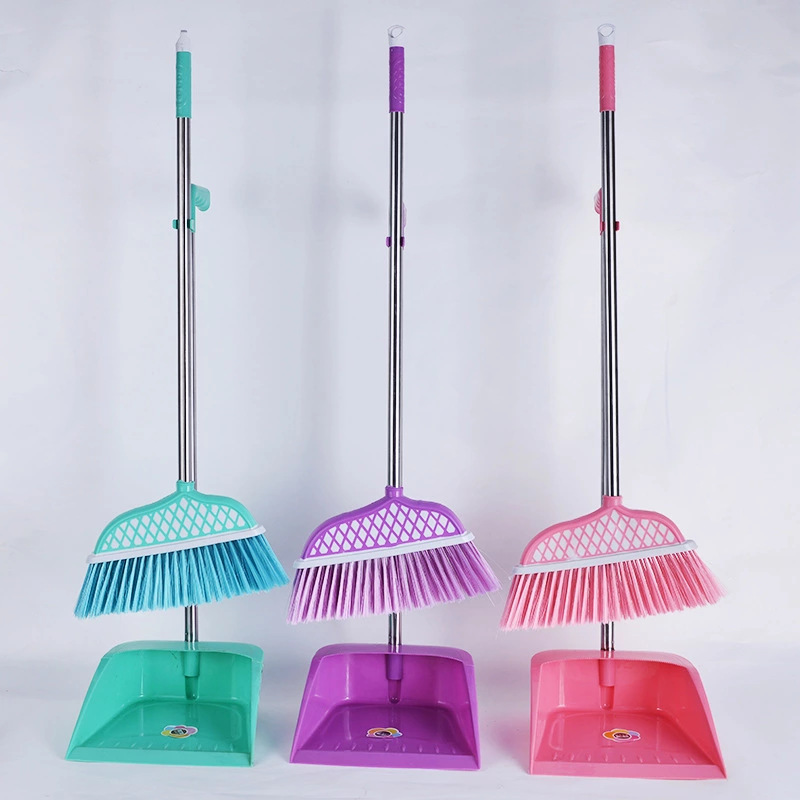 Broom dustpan set combination home soft hair magic broom broom sweeping wiper to shave hair magic device