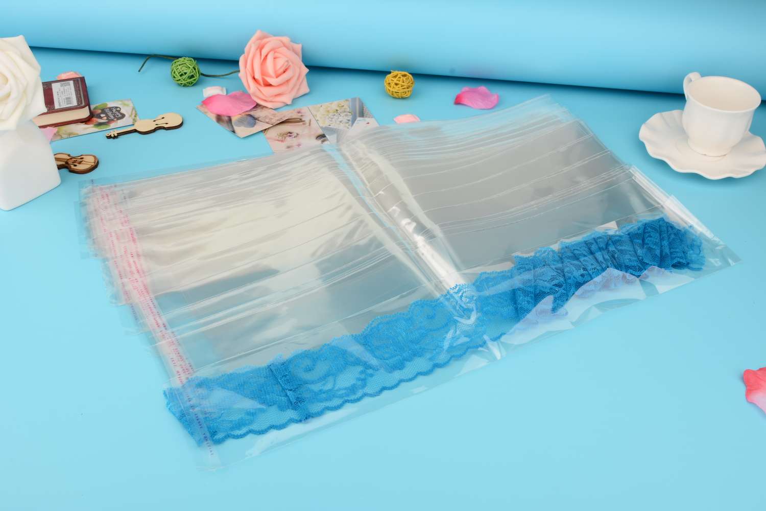 Belt bag, lace bag, jewelry bag 8X45 100 pieces thumbnail