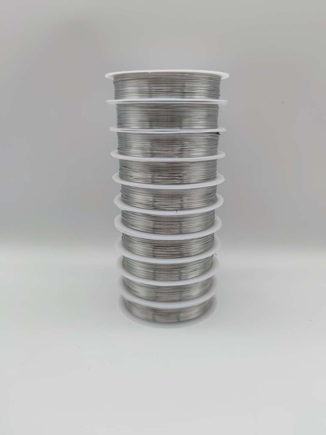 0.4mm银色铜线发簪配件手工铜丝缠花材料美甲diy首饰线引线定型线细节图