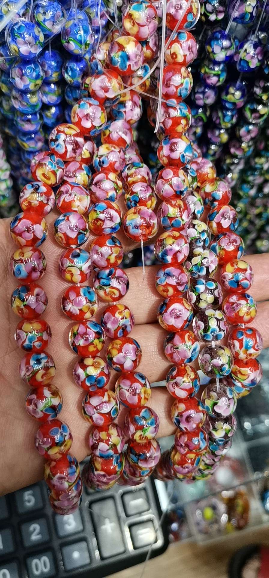 链条/饰品/挂坠绳/手链/珠链白底实物图