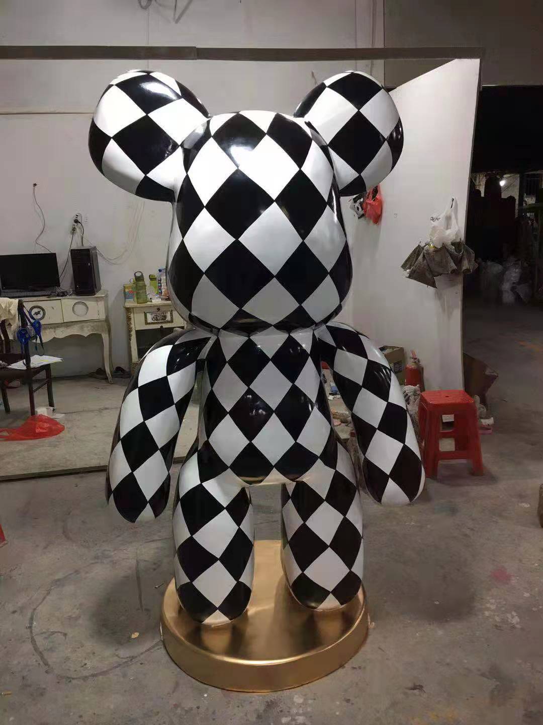 The large violent bear is 200*120*80 tall