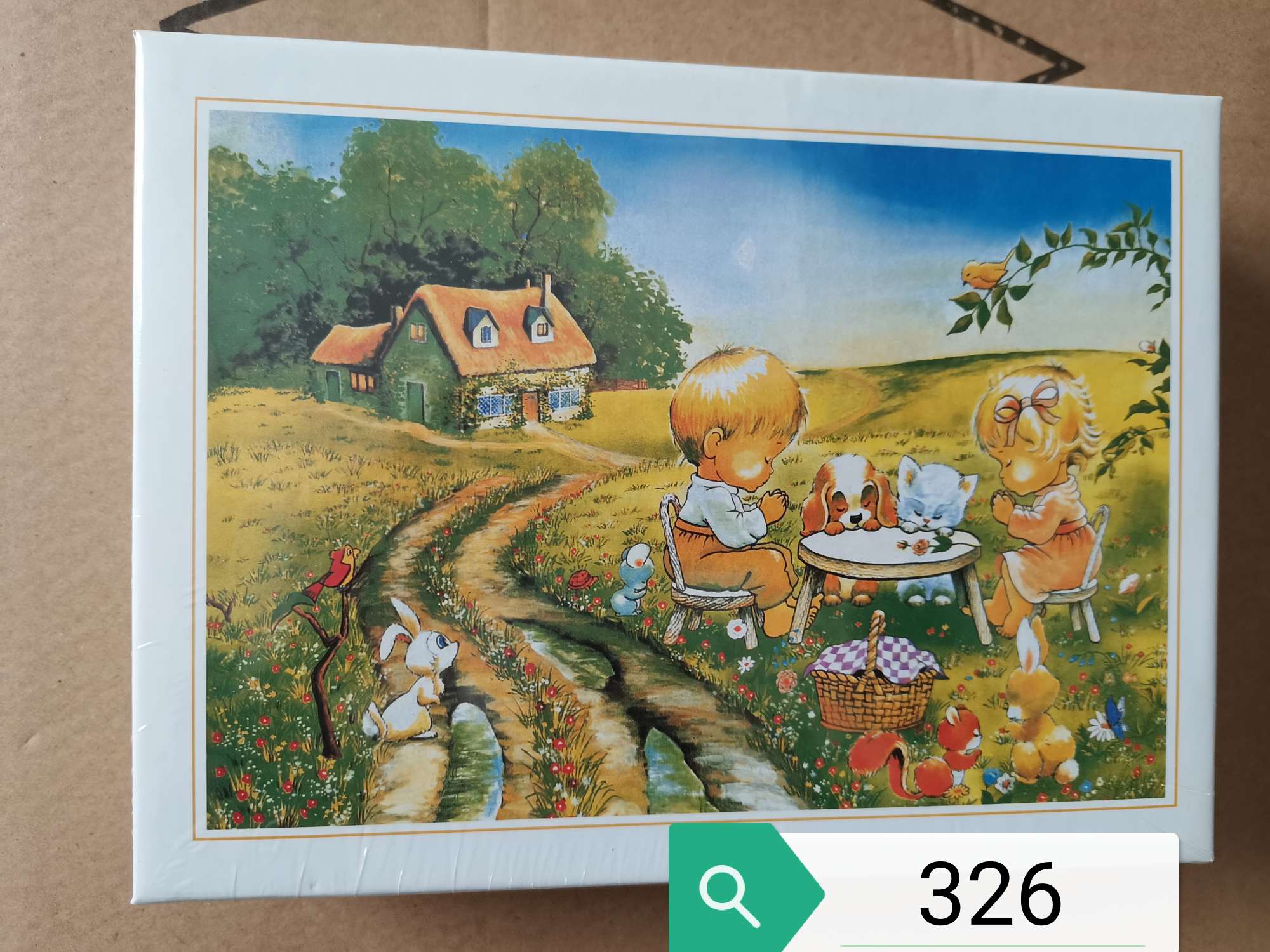 300 pieces of paper puzzle children and Adults decompressing toys promotional gifts gifts street stall toys Yiwu Selection