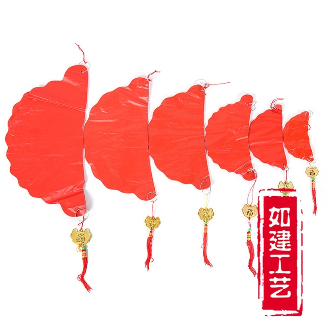 Honeycomb lanterns without red round 22-inch plastic balls for festival decoration, 2 pieces per pack. The price is for individual items Application Scenario