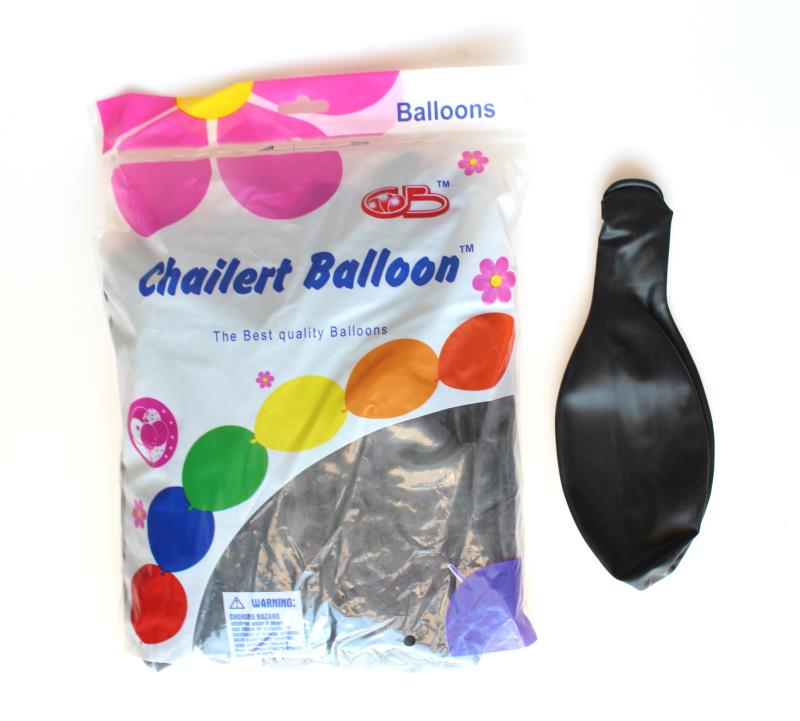 24inch black balloon