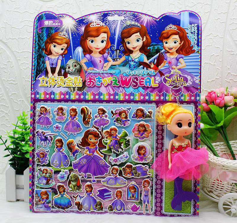 Se66 Doll Bubble Paste Macro Star Sticker Paper Application Scenario
