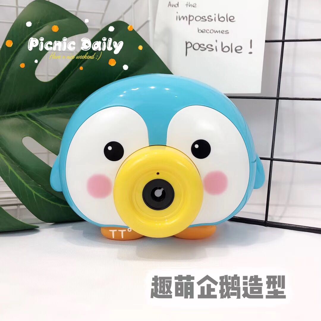 网红爆款泡泡相机 企鹅 小鸡产品图