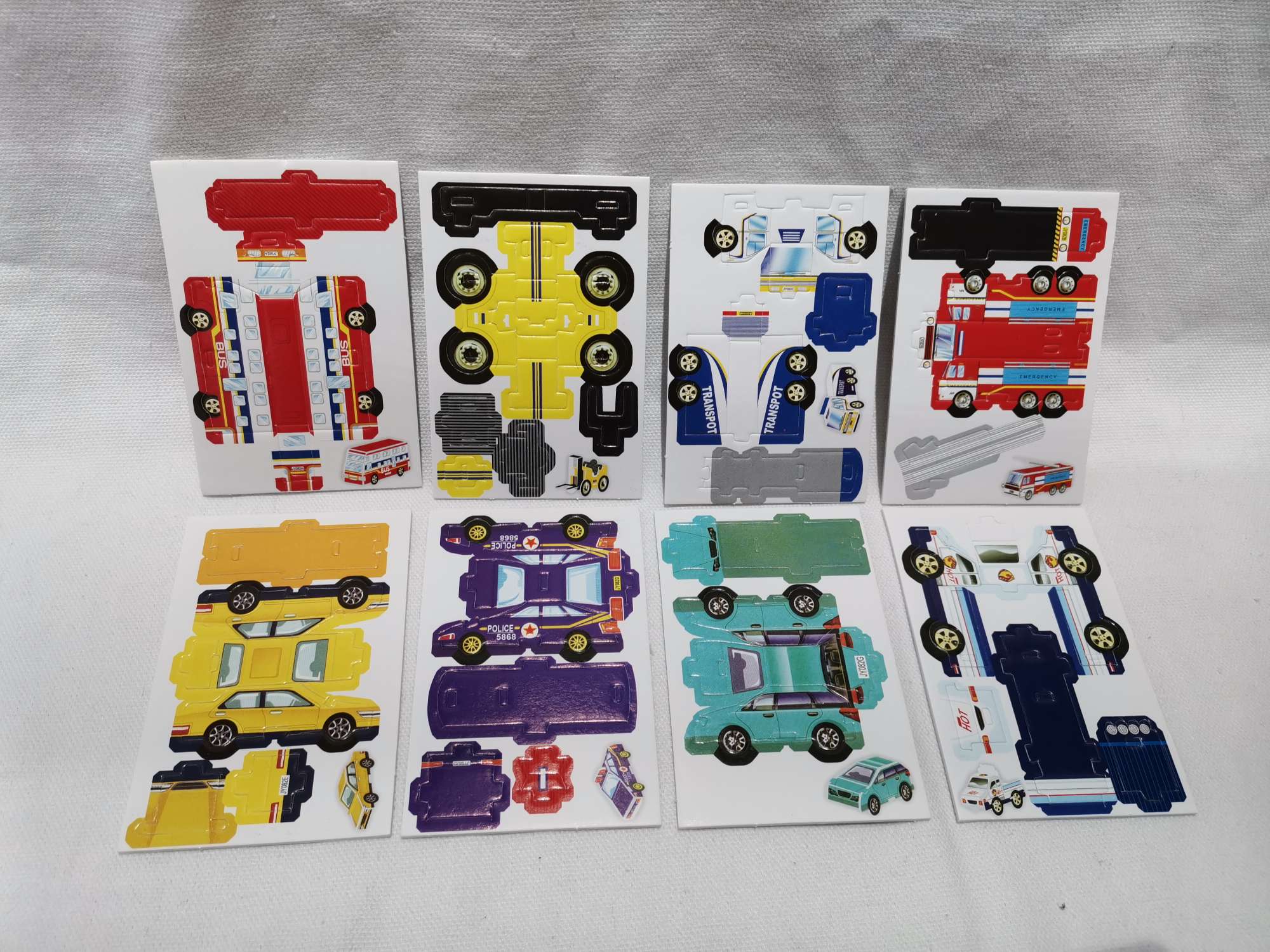 DIY儿童益智拼图模型玩具飞机恐龙小屋模型促销品赠品礼品详情图8