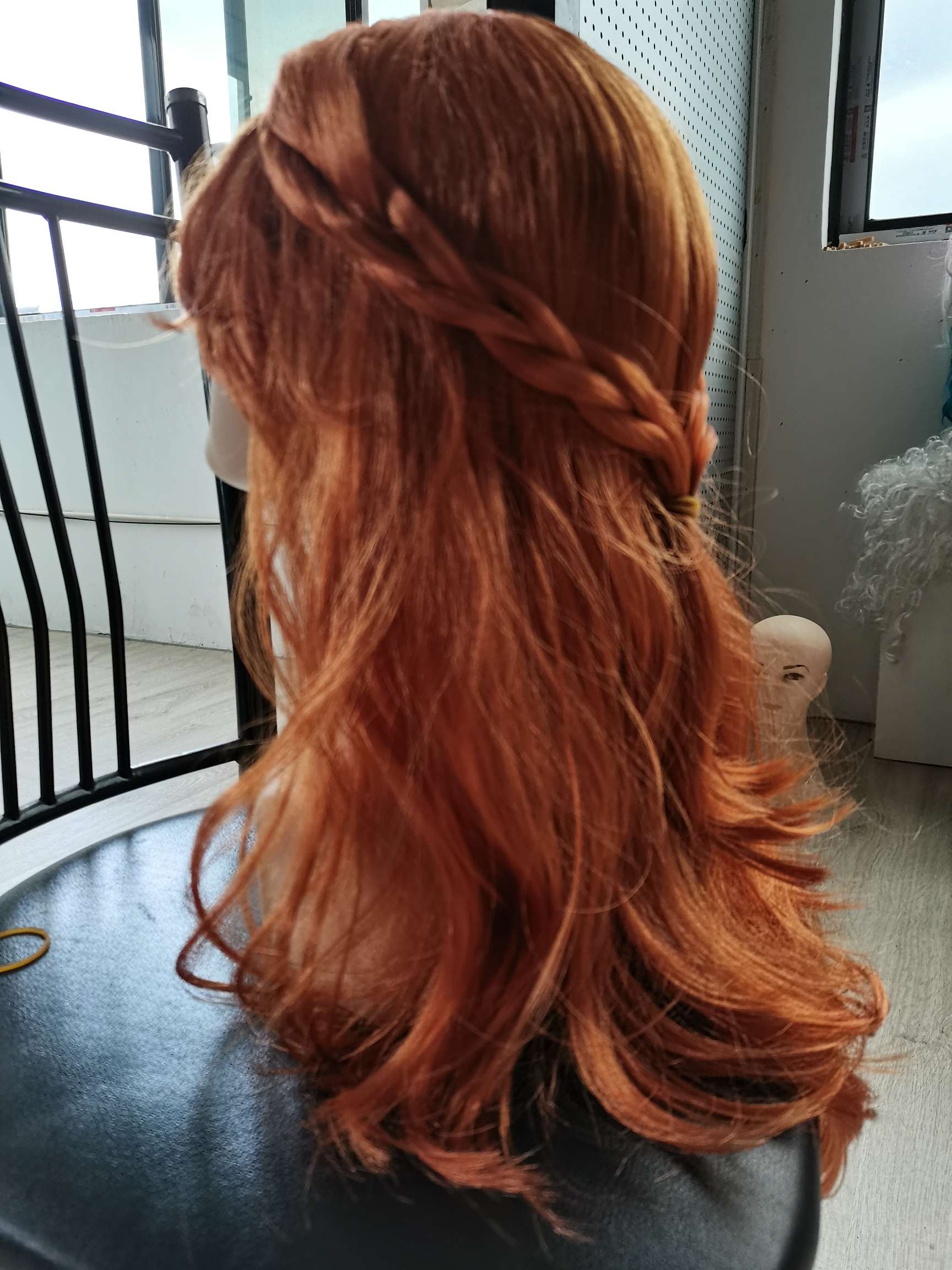 Cos Professional Wig High Quality C Os Wig Realistic Natural Police Hat Style Matching Skin Care Products Gentle Hair Care Does Not Damage The Hair Quality details Picture