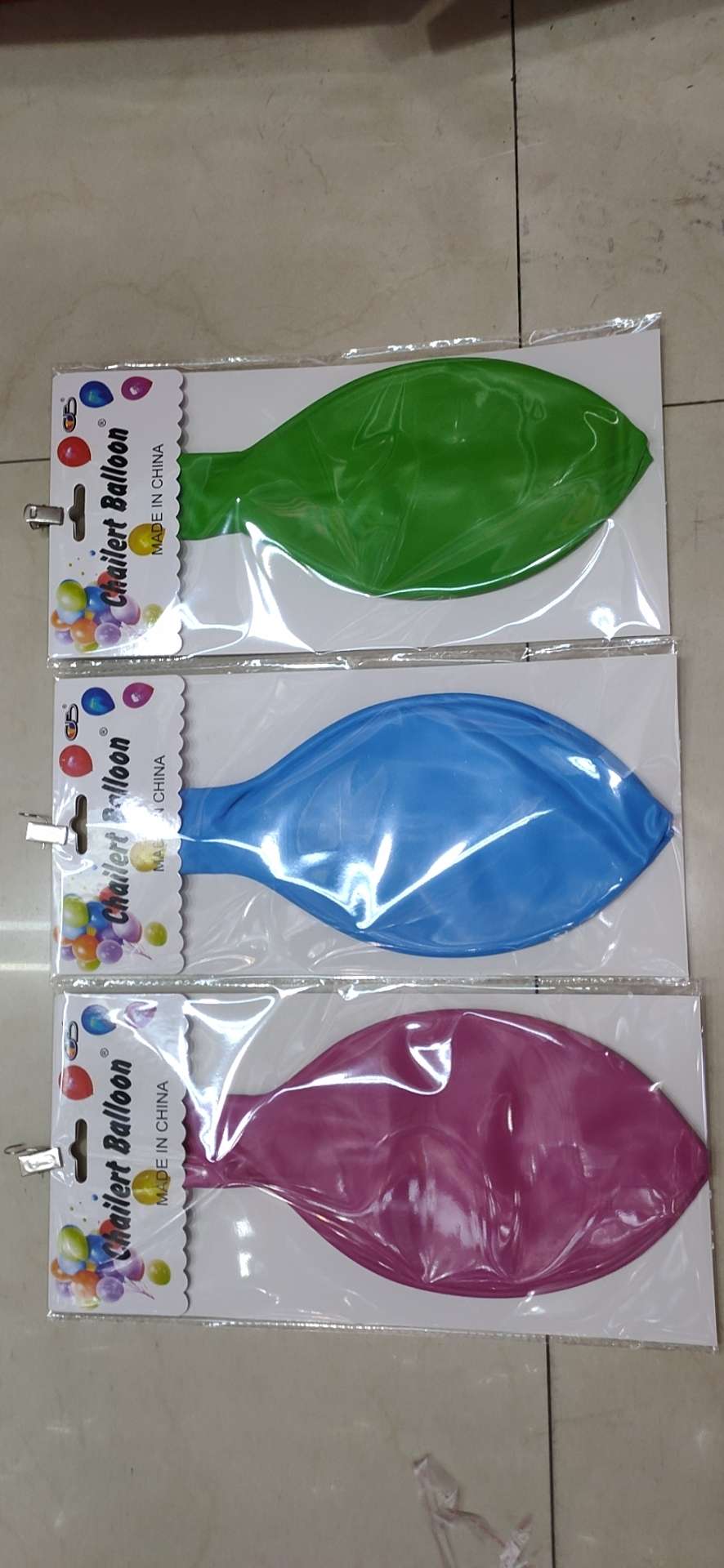 36inch blue balloon, one piece packing