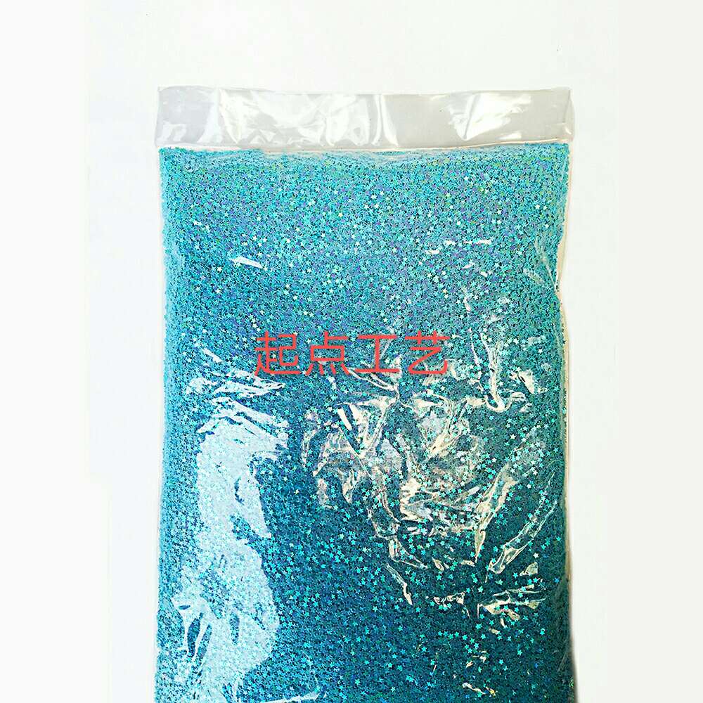 Five-Pointed Star Pvc Glitter, Complete Color Specifications, Can Also Be Customized undefined