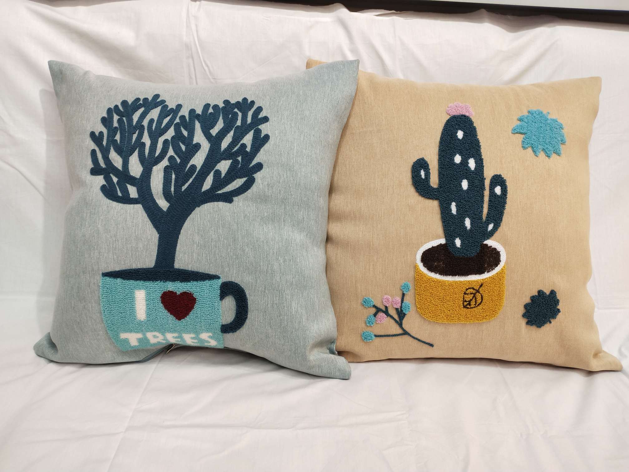 Nordic ins throw pillows, car sofa cushions, bay window cushions, embroidered throw pillows undefined