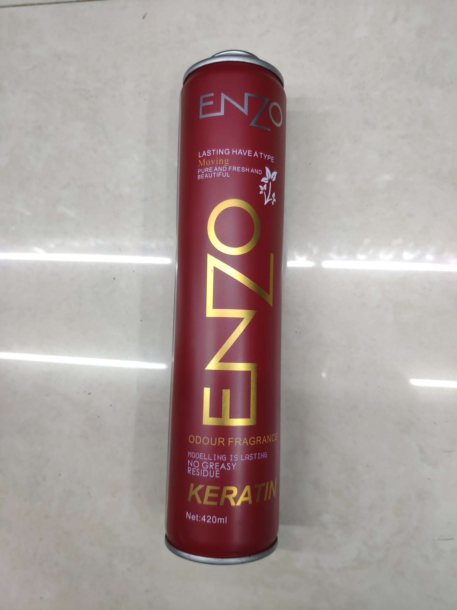 ENZO发胶干胶定型喷雾男女清香快速持久自然蓬松造型防毛躁