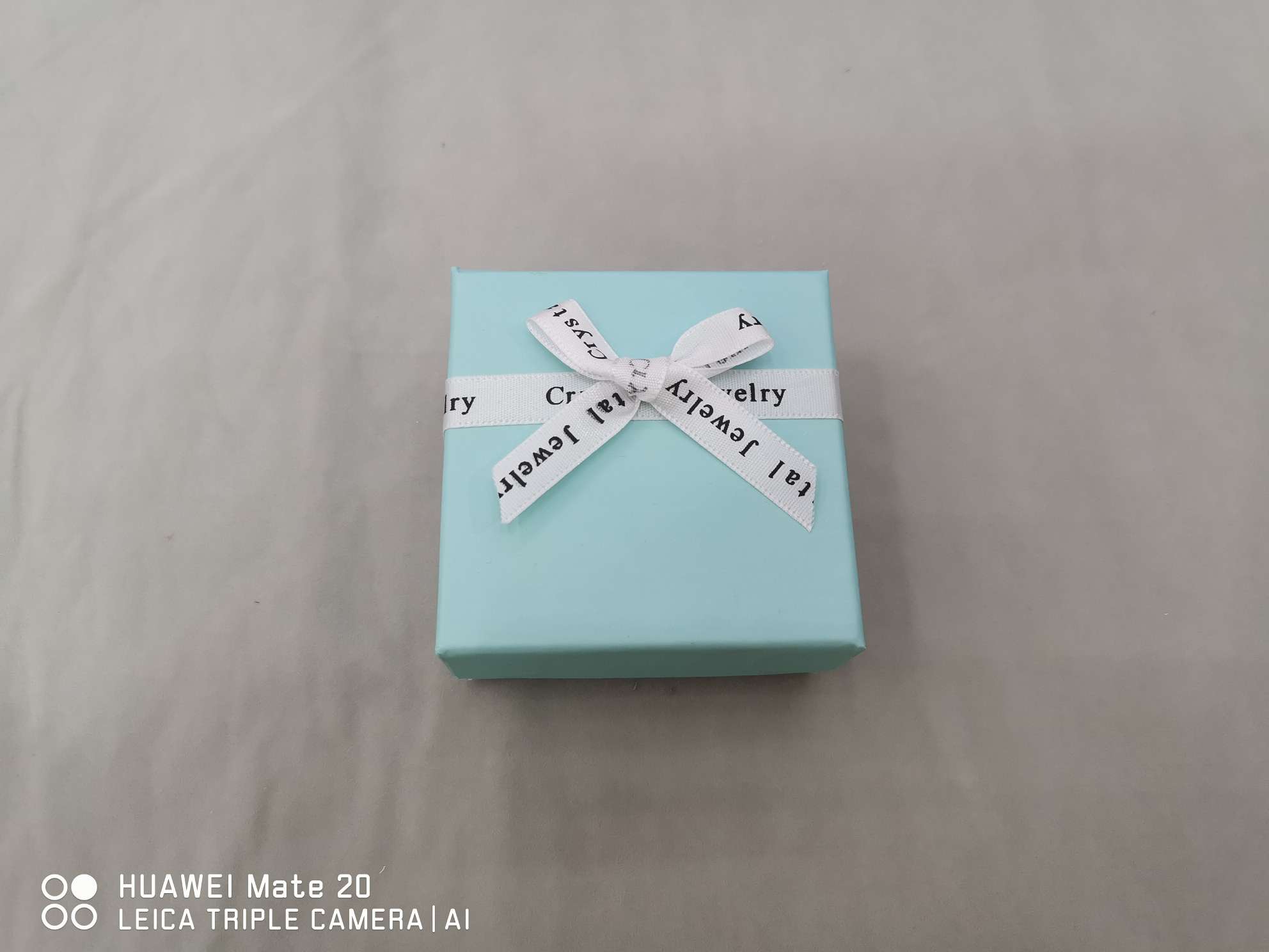 Jewelry Packaging Gift Box Bow Jewelry Box Square Earrings Stud Bracelet Packaging Box