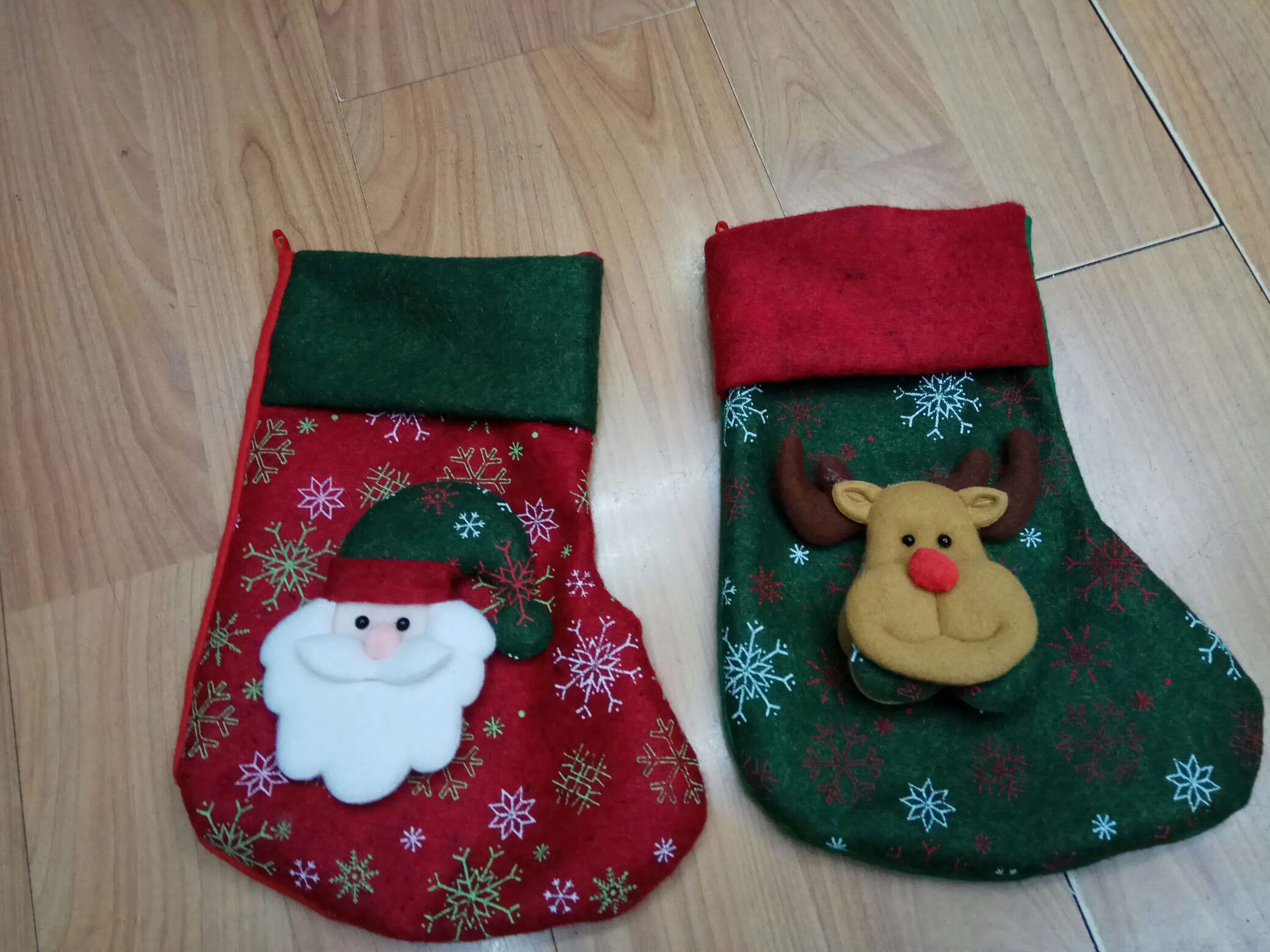Christmas stockings cartoon stockings