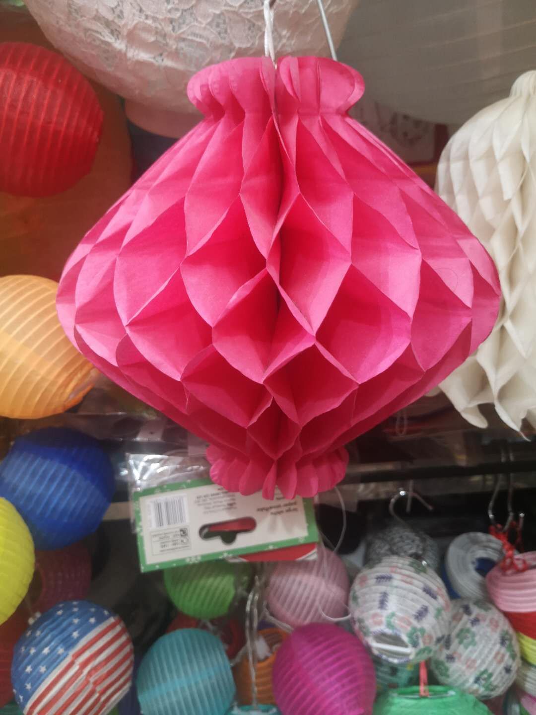 蜂窝球，宫灯形