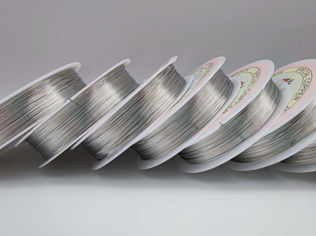 0.4mm银色铜线发簪配件手工铜丝缠花材料美甲diy首饰线引线定型线详情图6