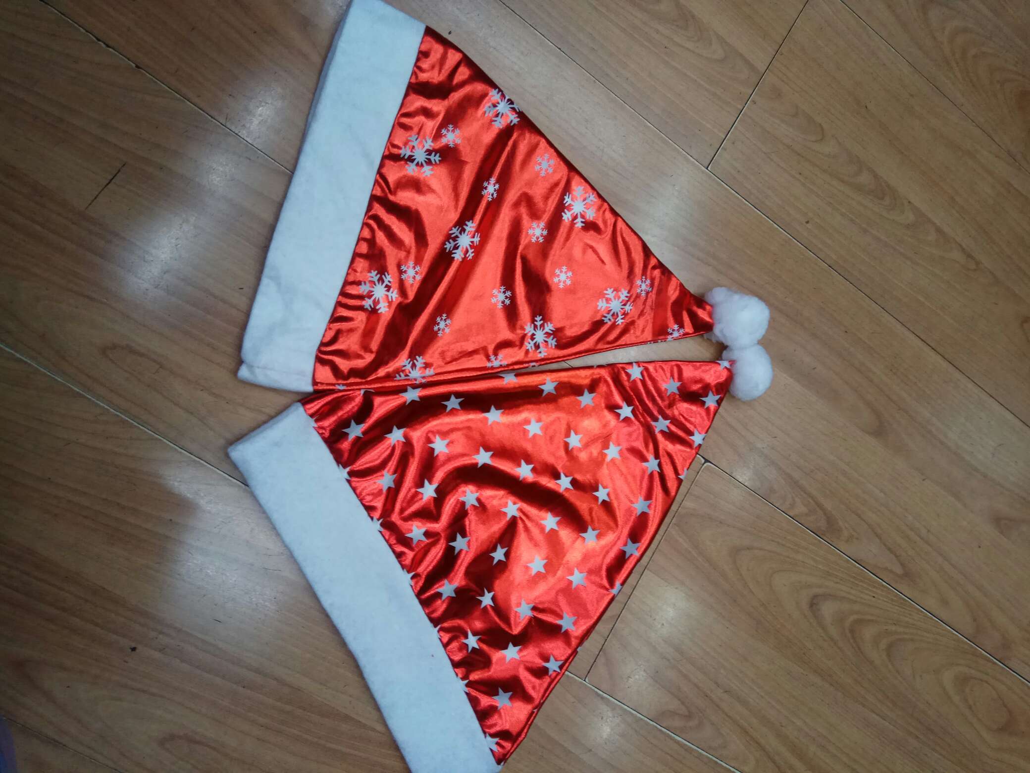 Christmas bright cloth hat