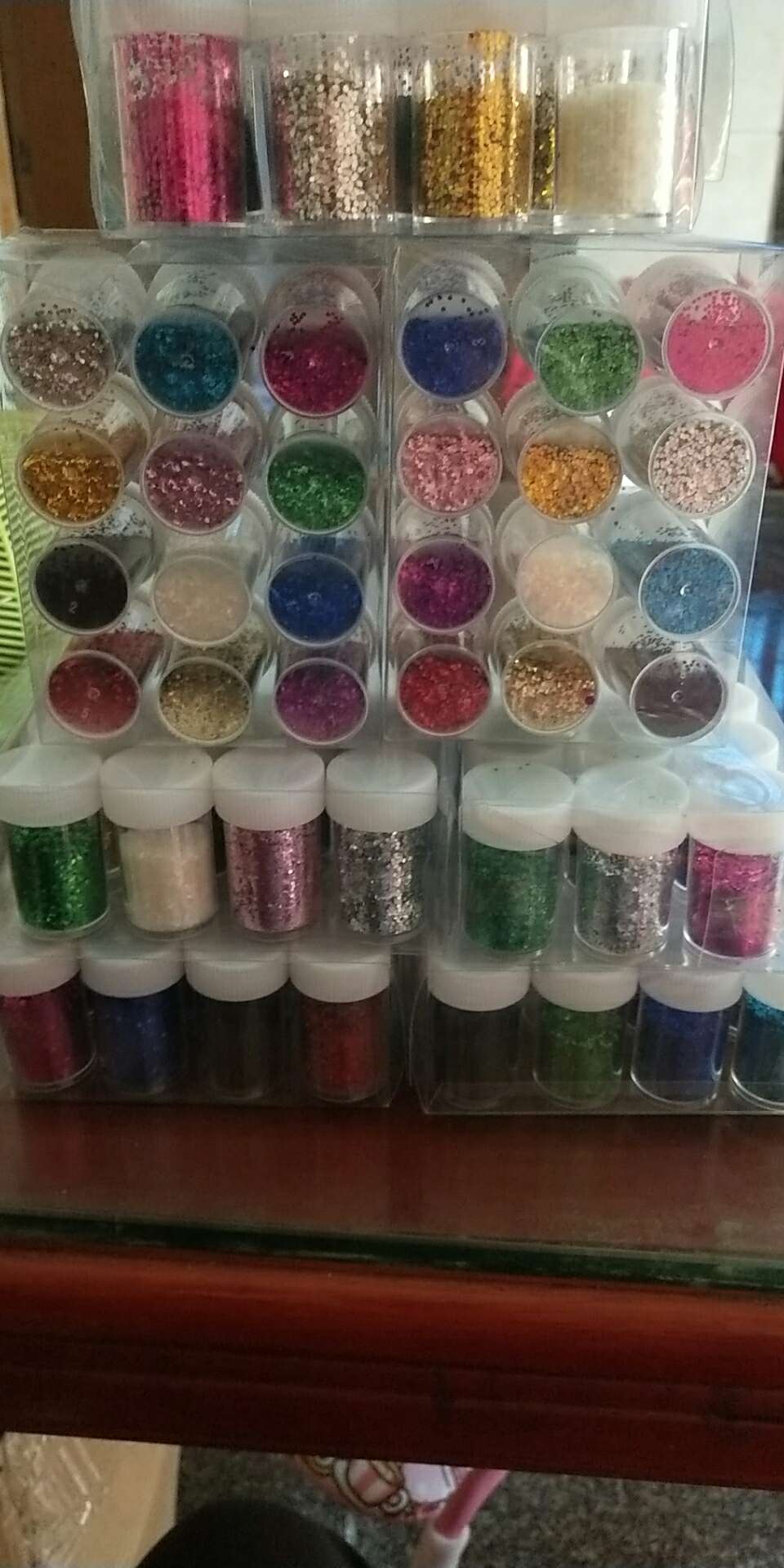 Caja de 12 colores golden allium powder