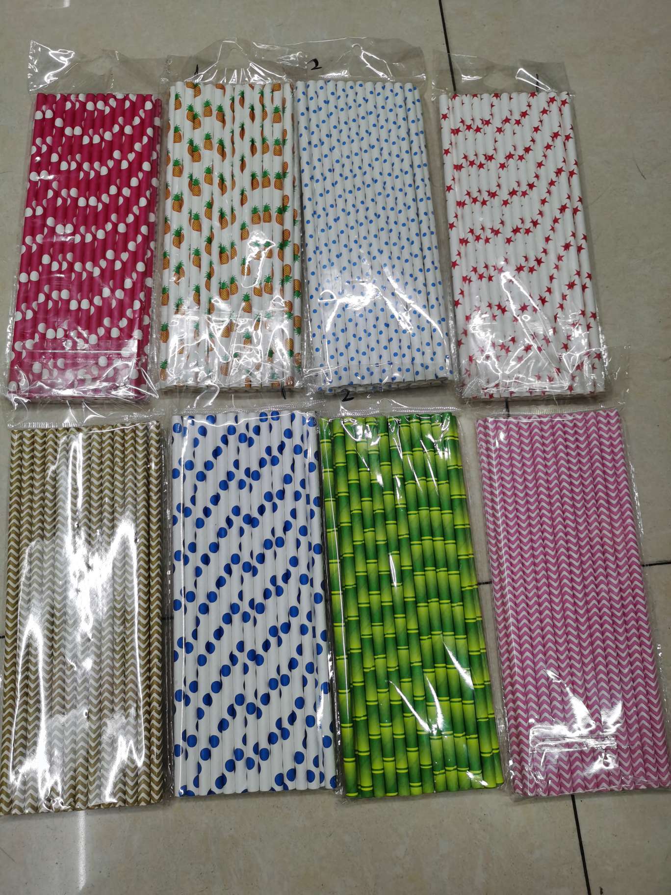 纸吸管 口径6mm长196
25支/包 400包/箱