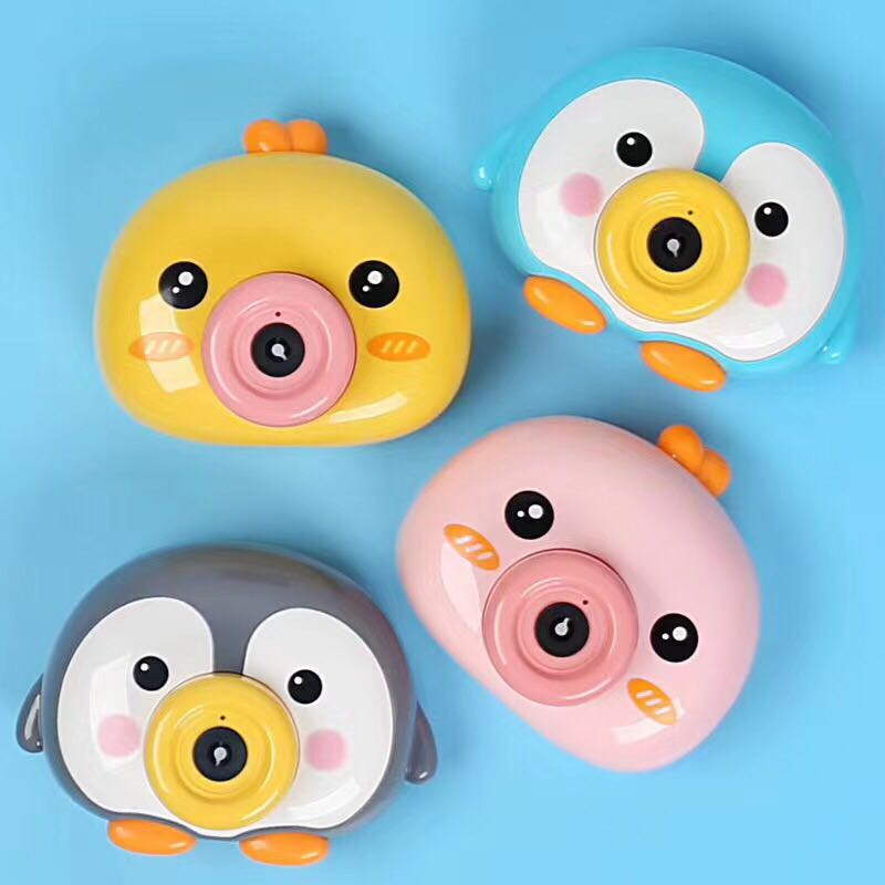 网红爆款泡泡相机 企鹅 小鸡