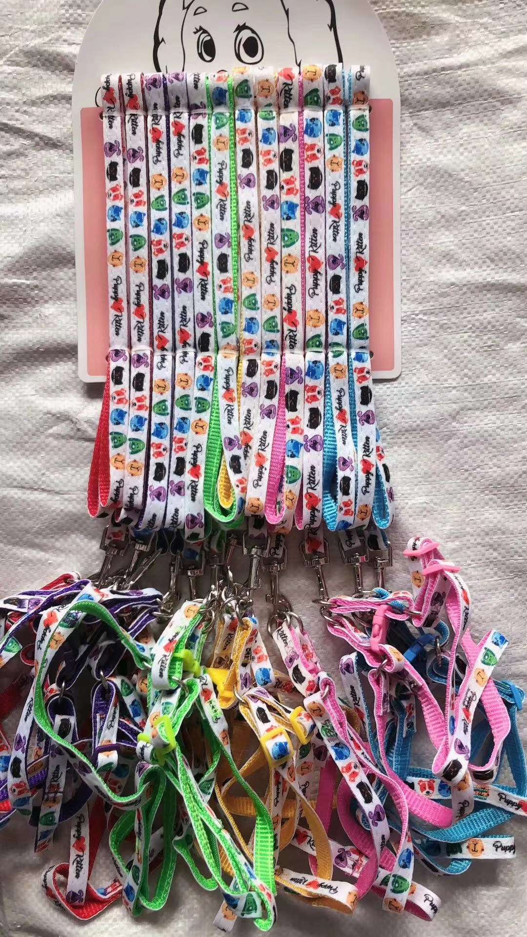 1.0和1.5花布宠物宝宝胸背带，牵引绳，款式多多，反光带，贴布，花布，尺寸齐全，欢迎选购！红外详情图8