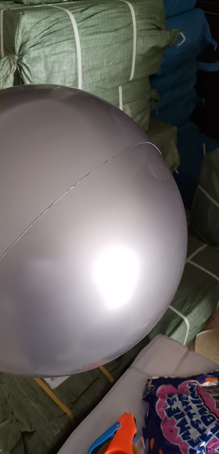 18寸金属波波气球图