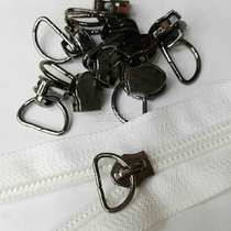 5. Nylon hanging gun black 1.2cm semicircle pull-head case bag home textile clothing general