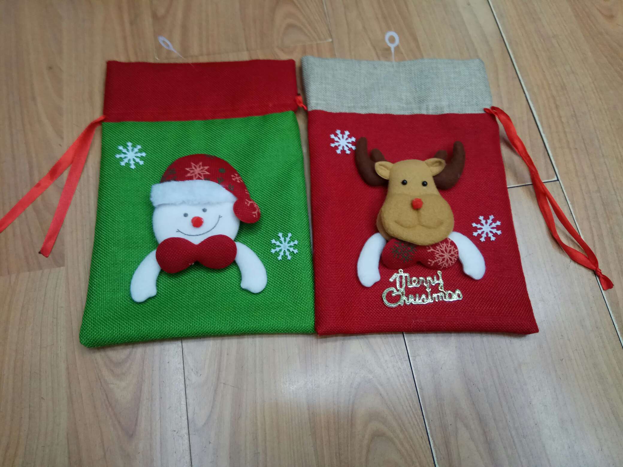 Linen gift bag