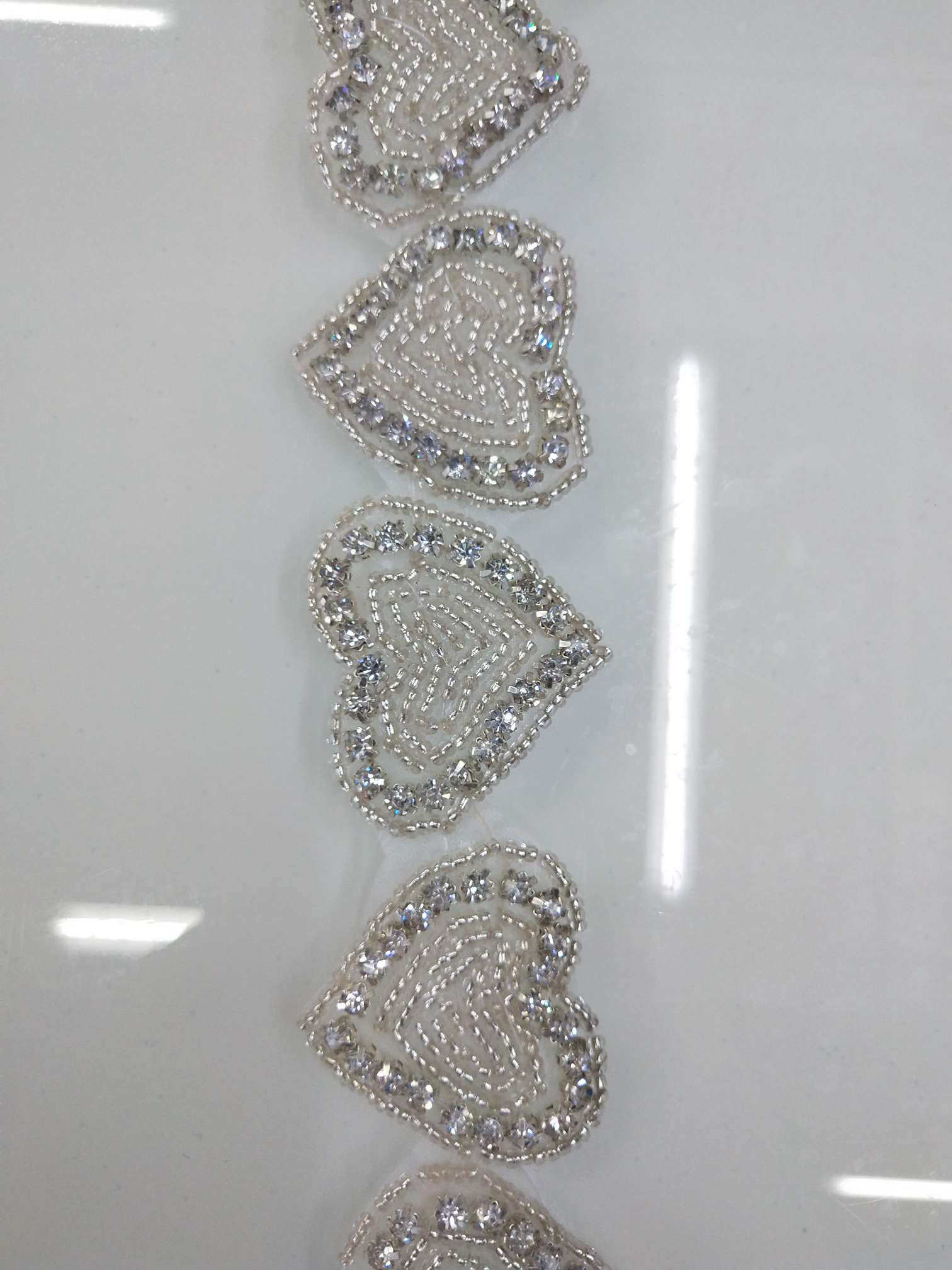 Hand-set bead tube rice bead + claw drill, high-grade diamond accessories thumbnail