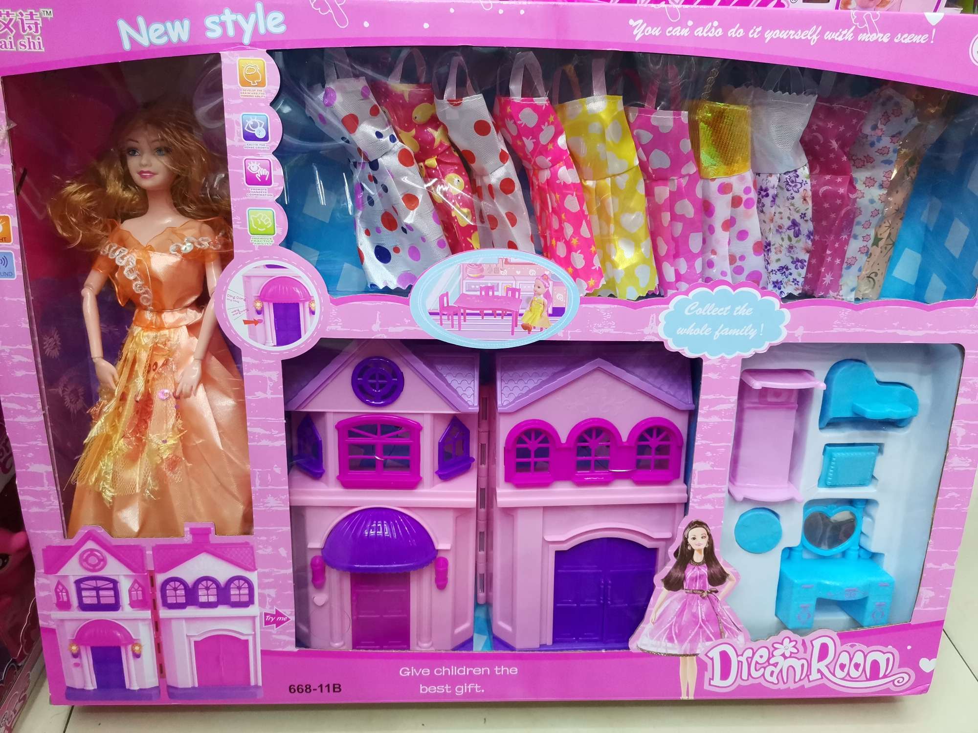 668-11 Dress-up Doll