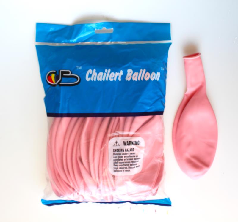 24inch peach balloon