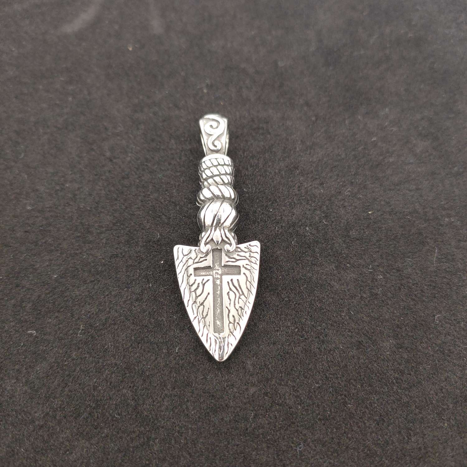 4.0 Square Pearl With Stainless Steel Pendant 4.0 Square Pearl With Stainless Steel Pendant 4.0 Square Pearl With Stainless Steel Pendant details Picture