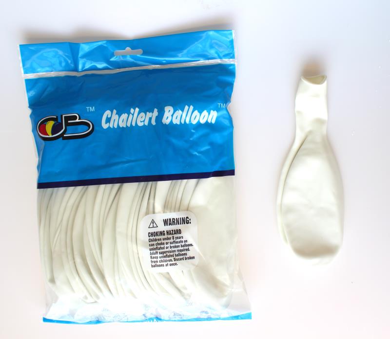 24inch white balloon