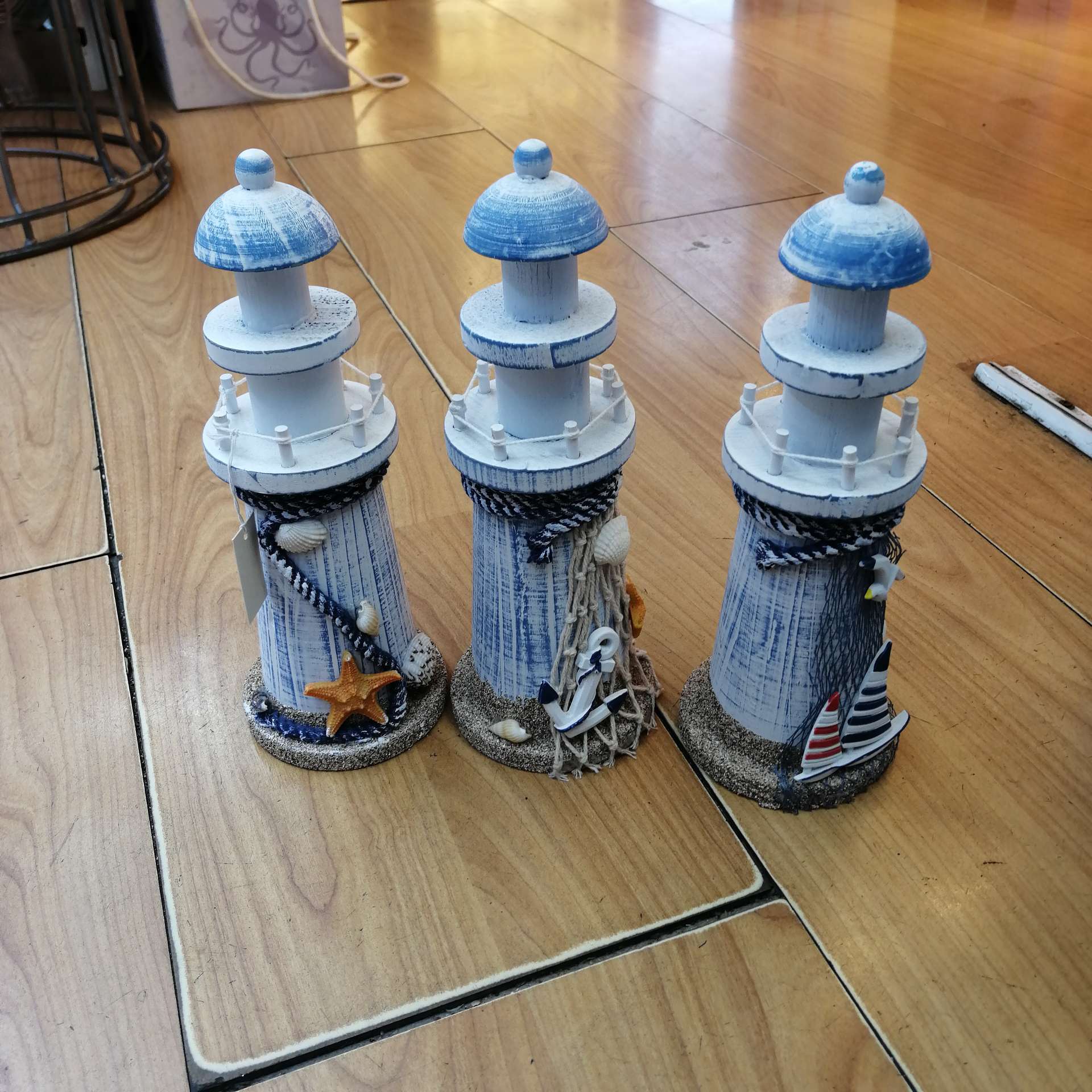 Wooden ocean tower