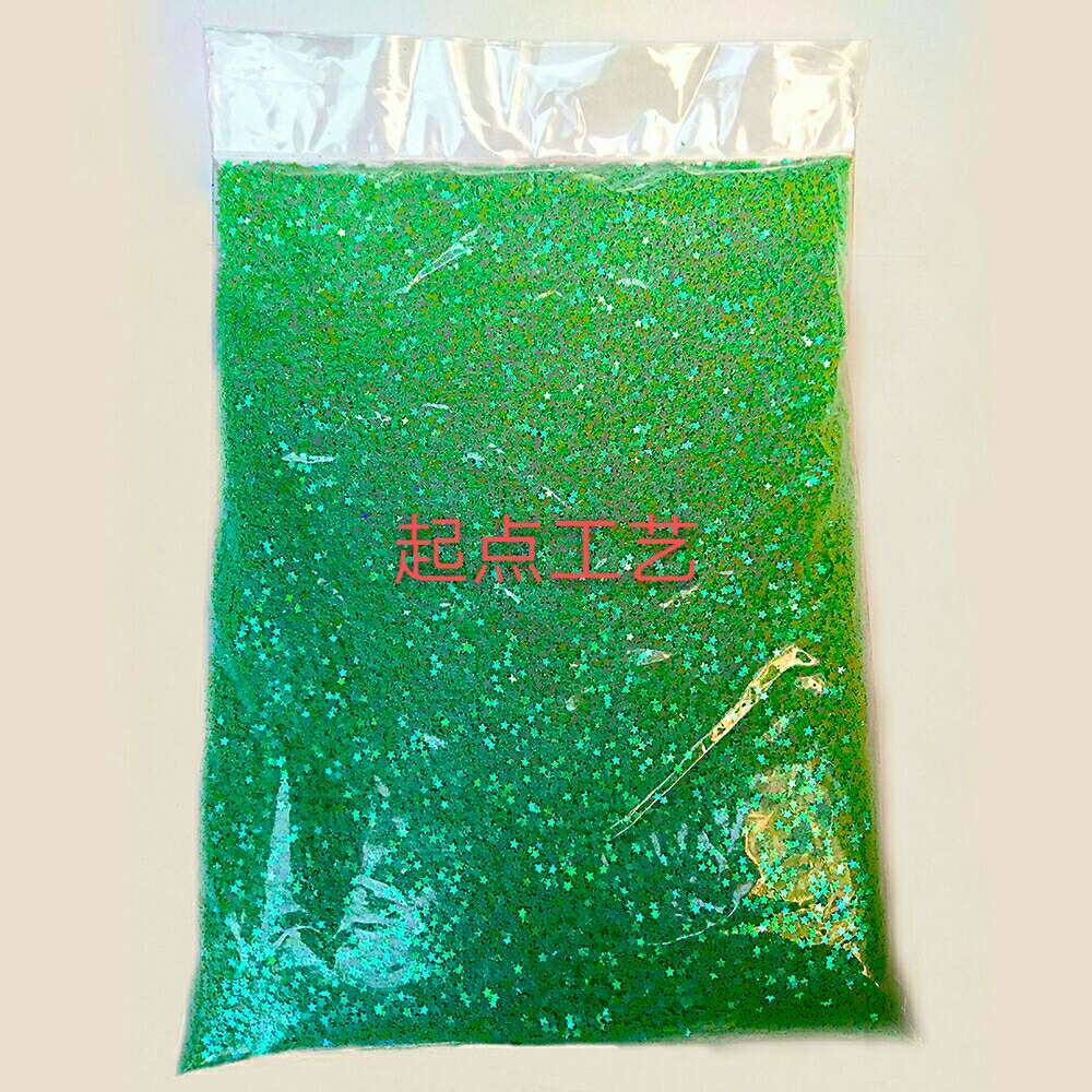 Five-Pointed Star Pvc Glitter, Complete Color Specifications, Can Also Be Customized undefined