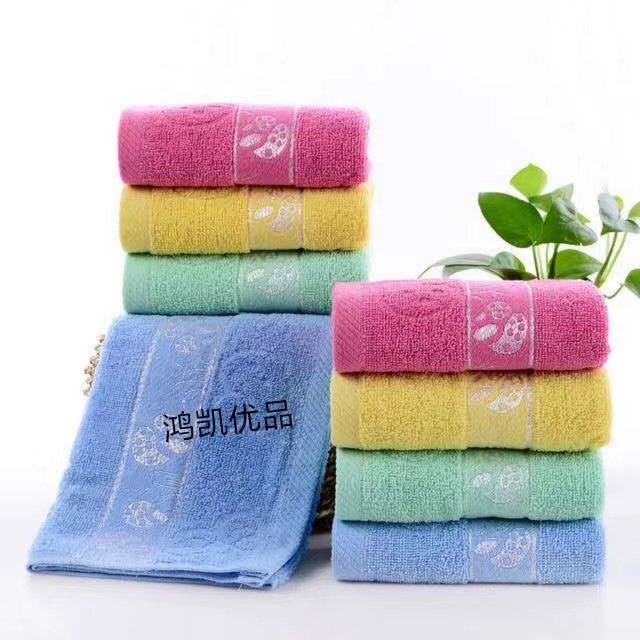 Pure cotton towels for adult face washing and bathing, household all-cotton men's and women's napkins, soft, absorbent and non-shedding, wholesale Application Scenario