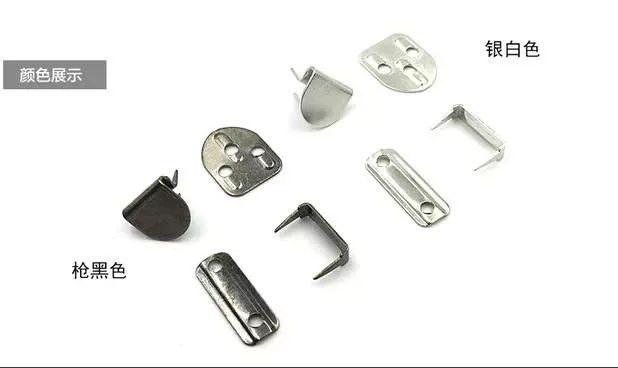 Haiyue accessories copper clasp hook three-claw trousers hook suit trousers hook adjustment hook black buckle inside buckle clasp 27516