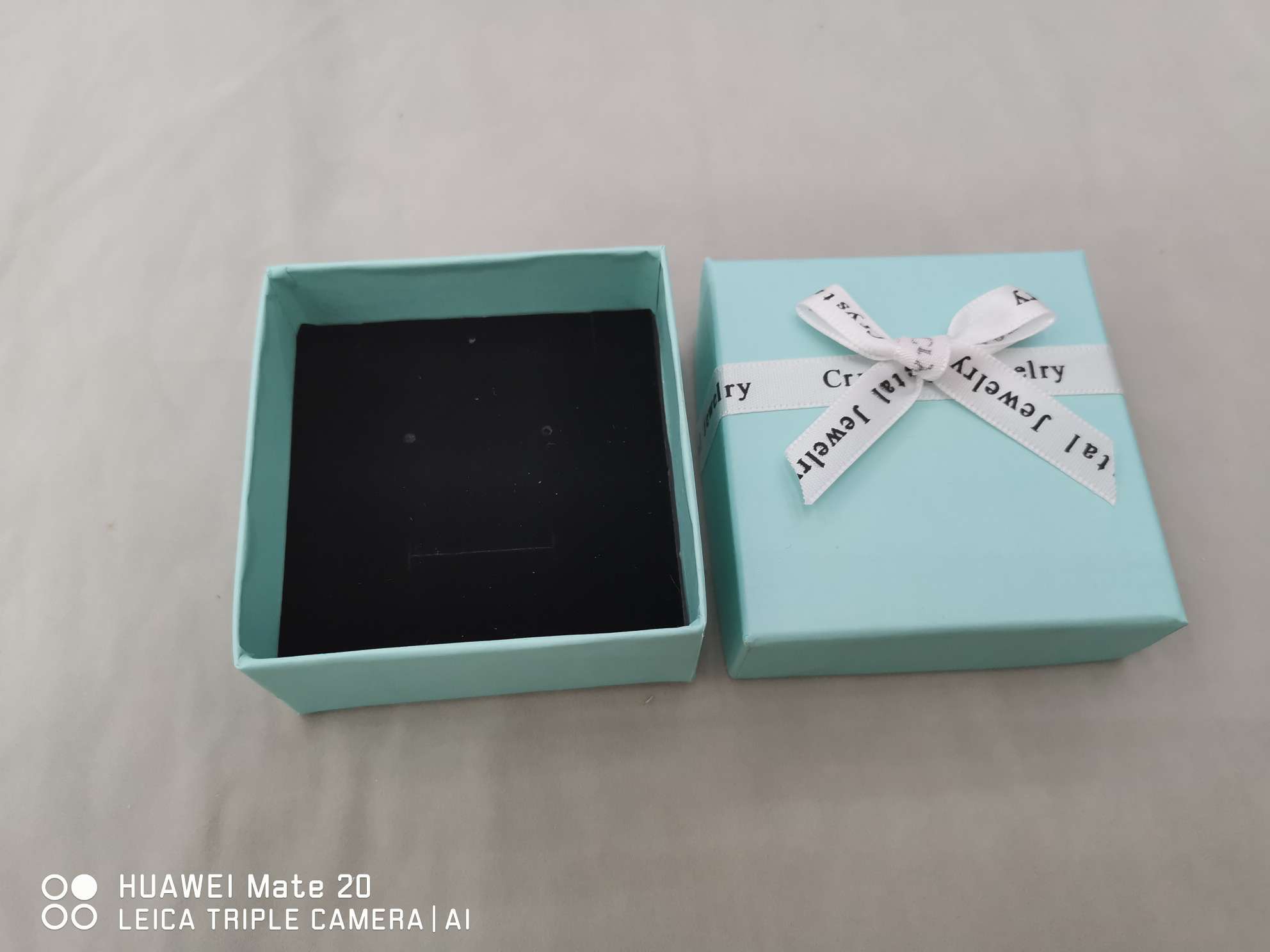 Jewelry Packaging Gift Box Bow Jewelry Box Square Earrings Stud Bracelet Packaging Box details Picture