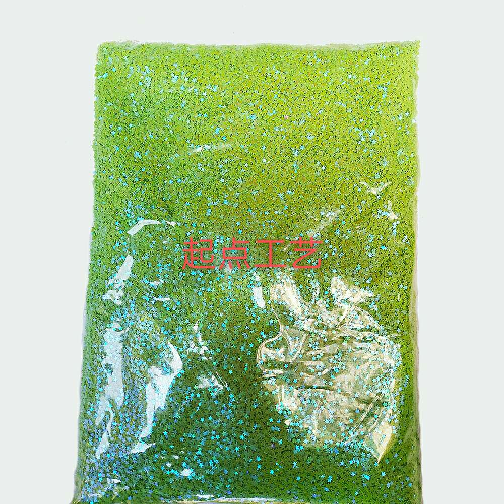 Five-Pointed Star Pvc Glitter, Complete Color Specifications, Can Also Be Customized details Picture