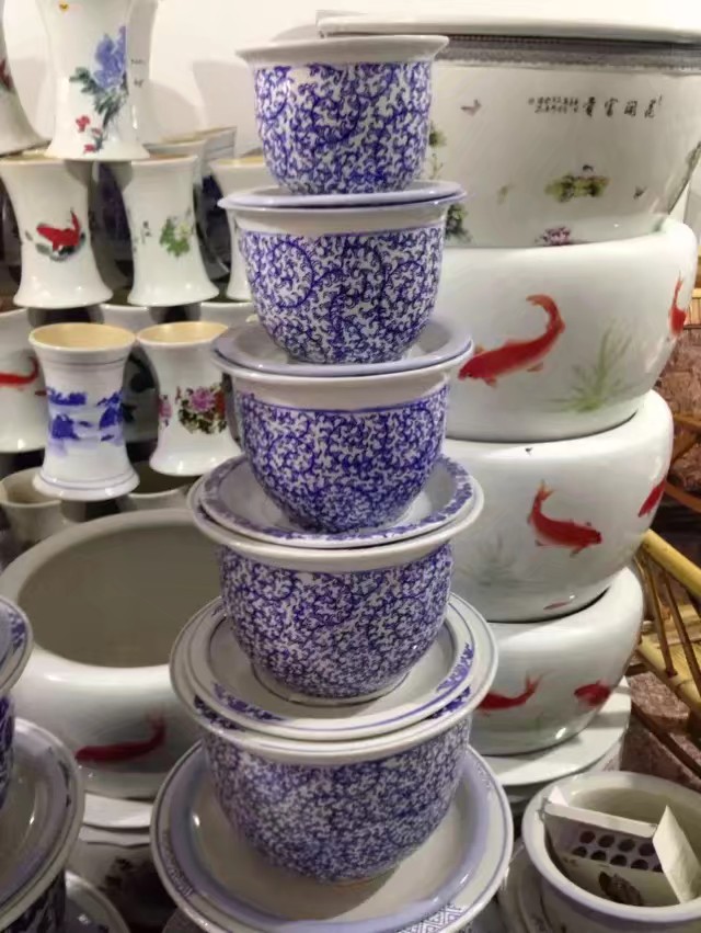 Ceramic pot set of 6 pieces thumbnail