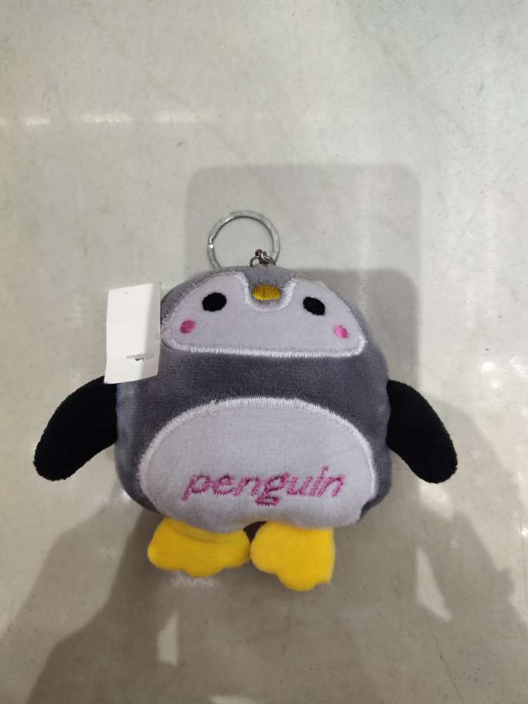 The penguin is hanged