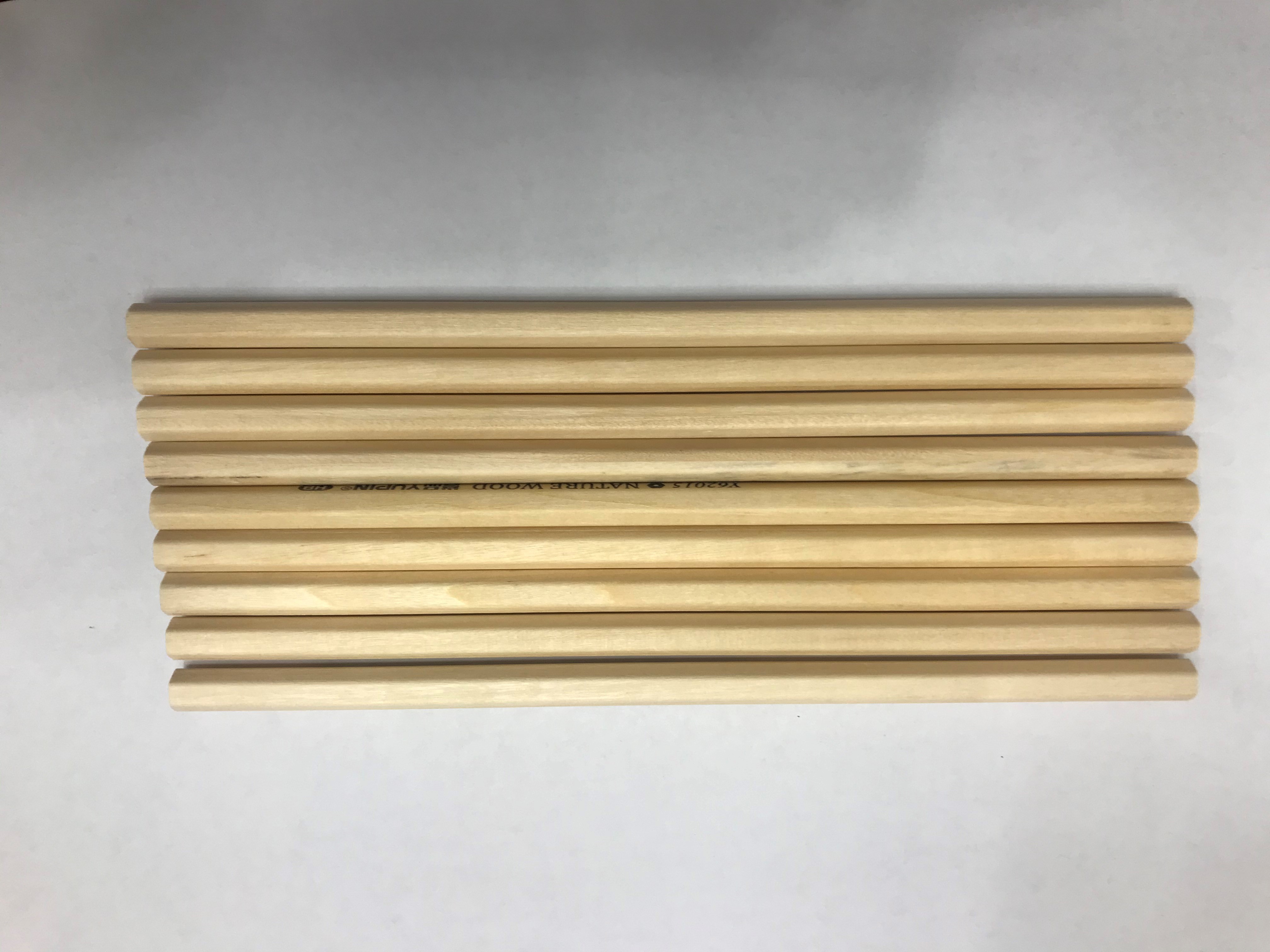 方雷文具办公文化学生学习文具书写工具铅笔 原木色HB六角三角铅笔双头切平48支每桶详情图1