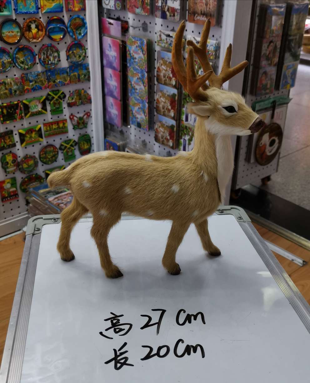 厂家直销新宇裘皮工艺仿真小鹿03款