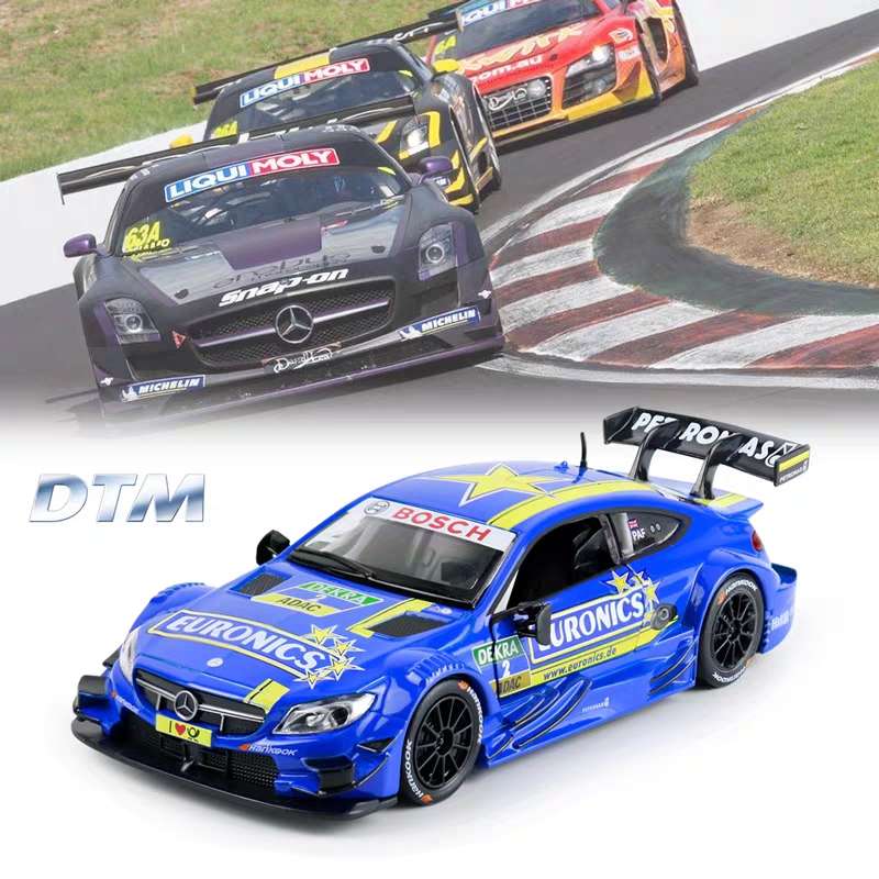奔驰AMG c63DTM拉力赛事1:32合金车 thumbnail