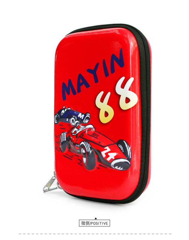 Factory Direct Sales Large Capacity Eva Car Red Pencil Case Children's Pencil Case Primary School Pencil Case Multi-Functional Creative Stationery Pen Case undefined