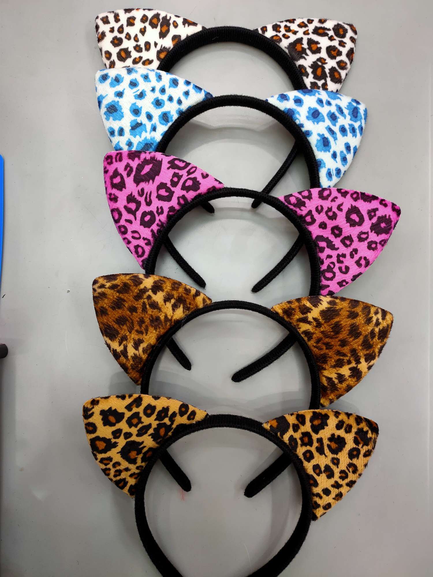 Halloween hair band Sexy leopard cat Ear hair band Holiday hair band thumbnail