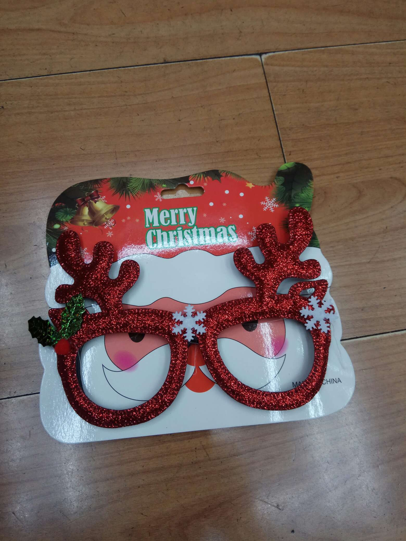 Christmas glasses and antler glasses
