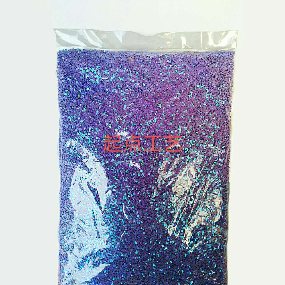 Five-Pointed Star Pvc Glitter, Complete Color Specifications, Can Also Be Customized undefined